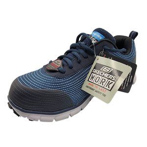 SINGLE Skechers Work Alloy Toe Safety Slip-Resistant Shoes Women 7 - AMPUTEE